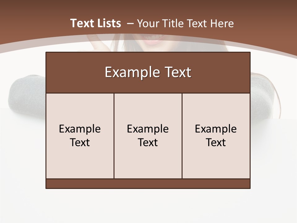One Poster Student PowerPoint Template