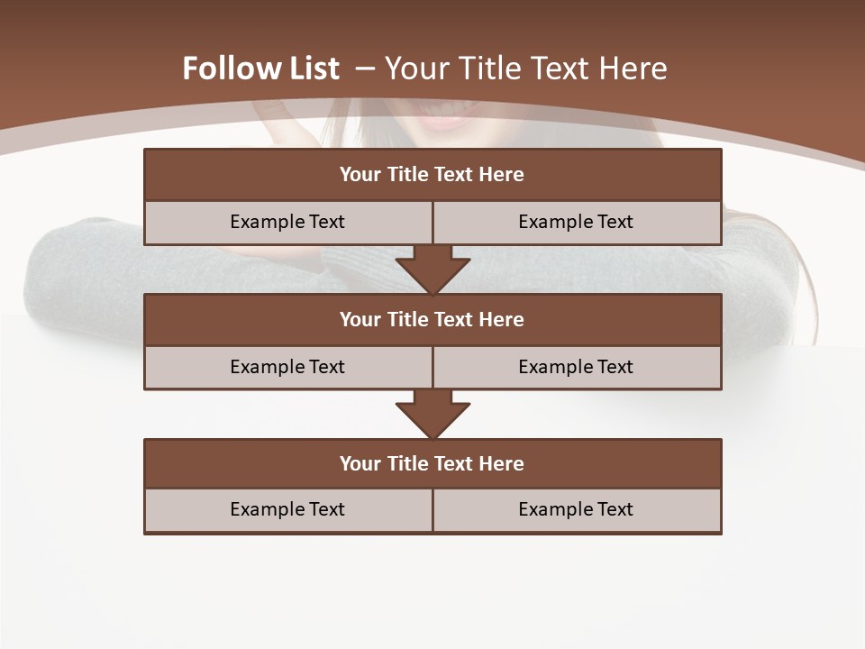 One Poster Student PowerPoint Template