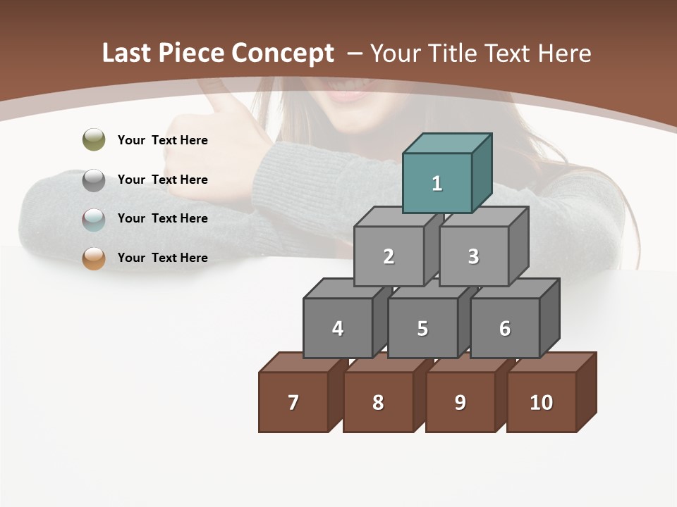 One Poster Student PowerPoint Template