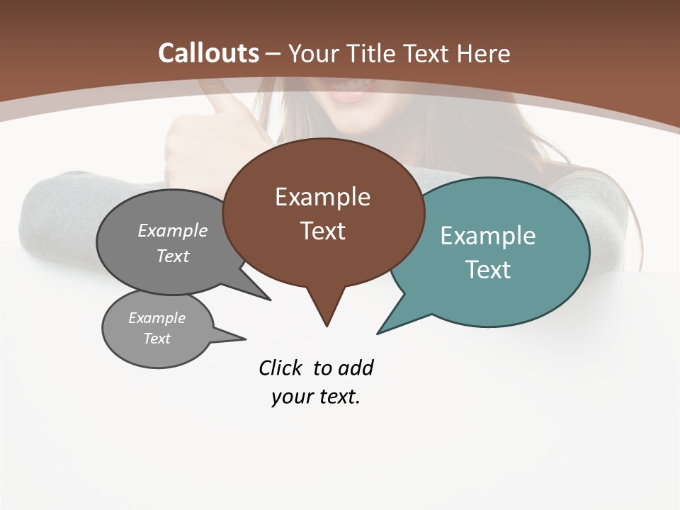 One Poster Student PowerPoint Template