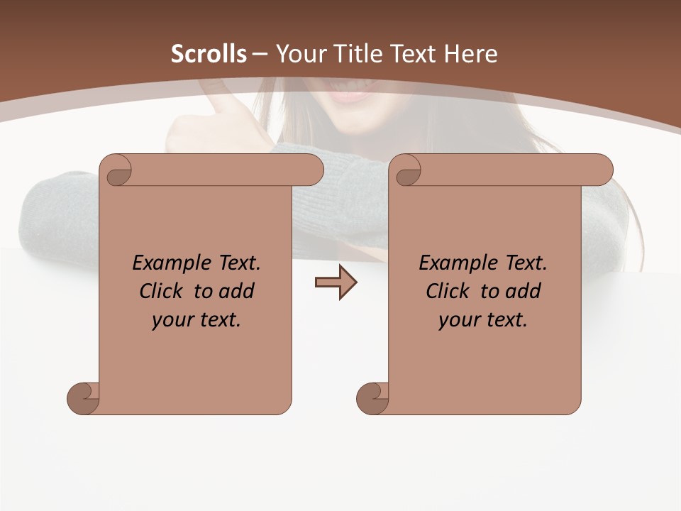 One Poster Student PowerPoint Template