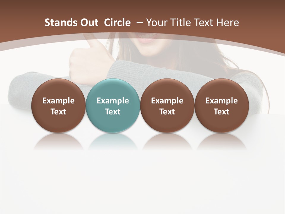 One Poster Student PowerPoint Template