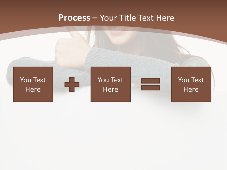 One Poster Student PowerPoint Template