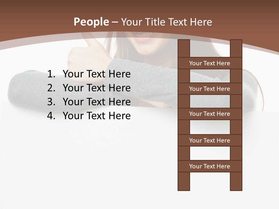 One Poster Student PowerPoint Template