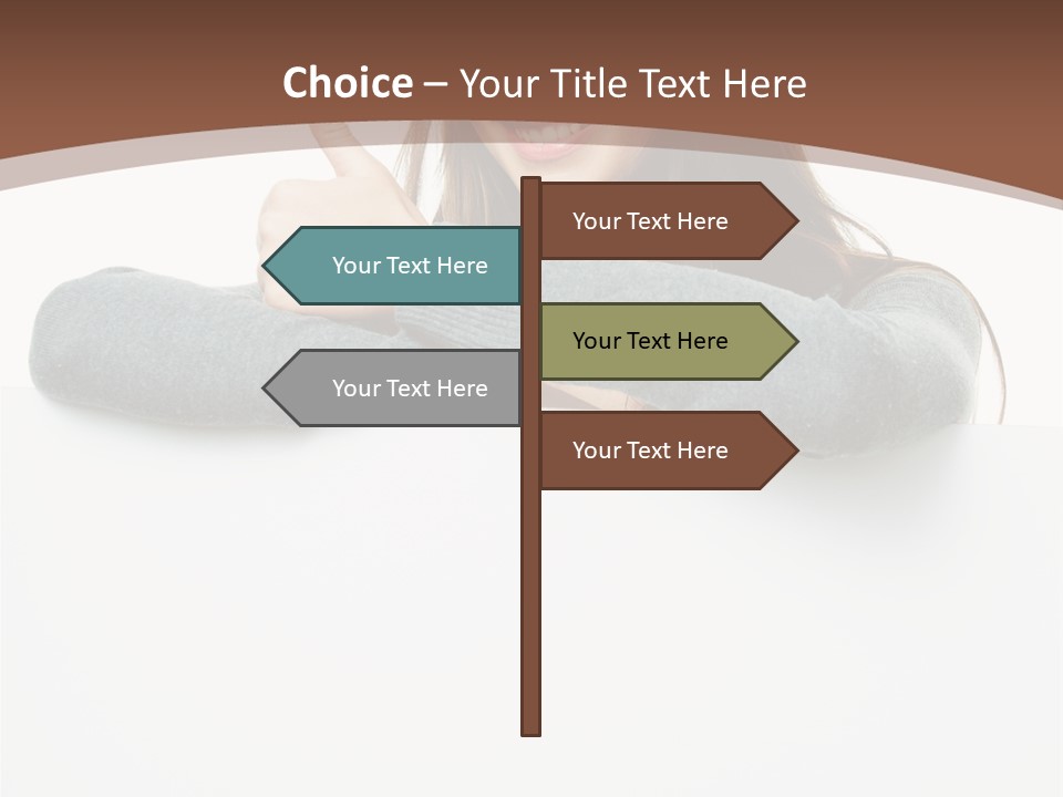 One Poster Student PowerPoint Template