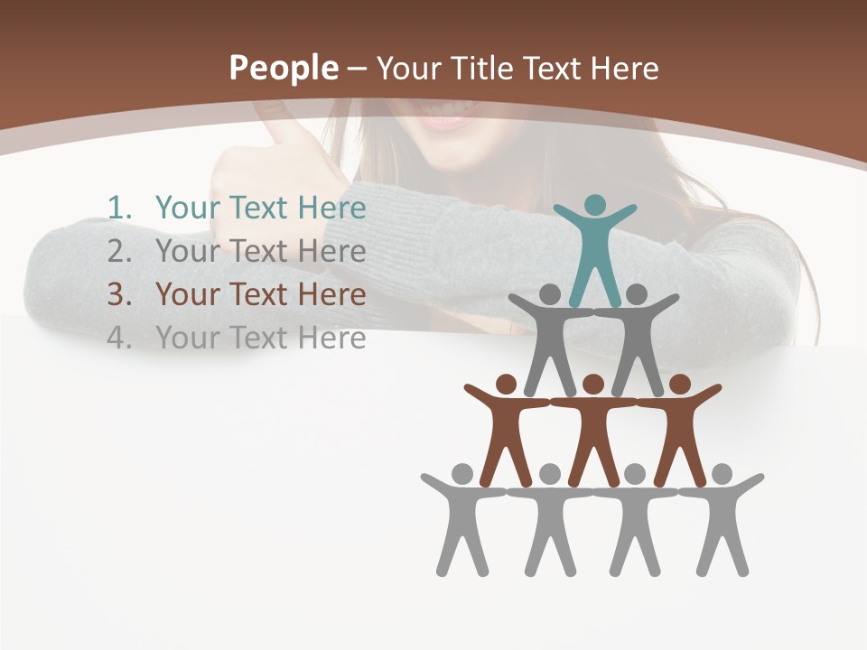 One Poster Student PowerPoint Template