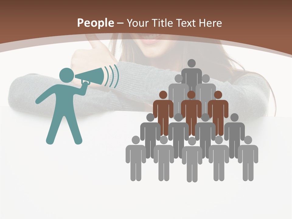 One Poster Student PowerPoint Template