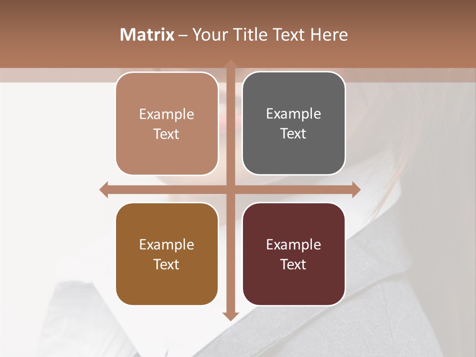 Smile Caucasian Natural PowerPoint Template