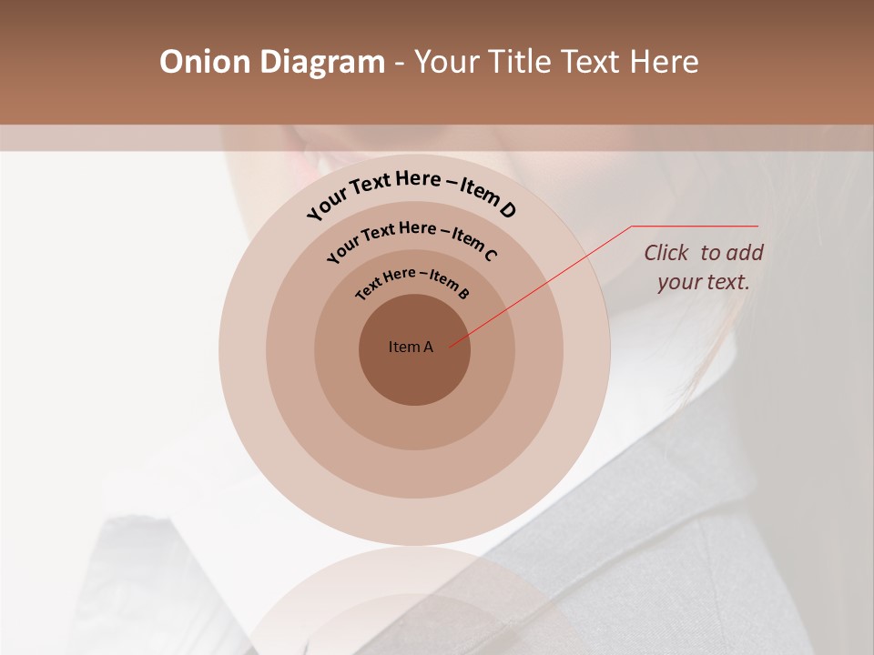 Smile Caucasian Natural PowerPoint Template