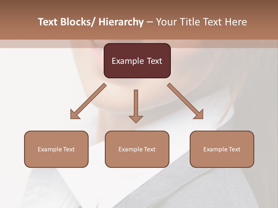 Smile Caucasian Natural PowerPoint Template