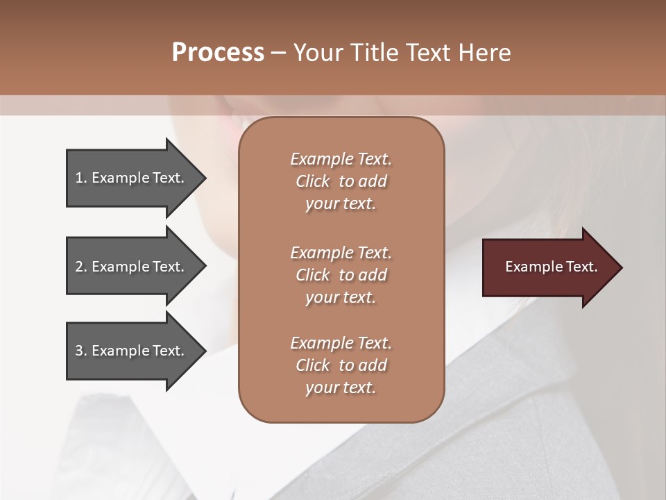Smile Caucasian Natural PowerPoint Template