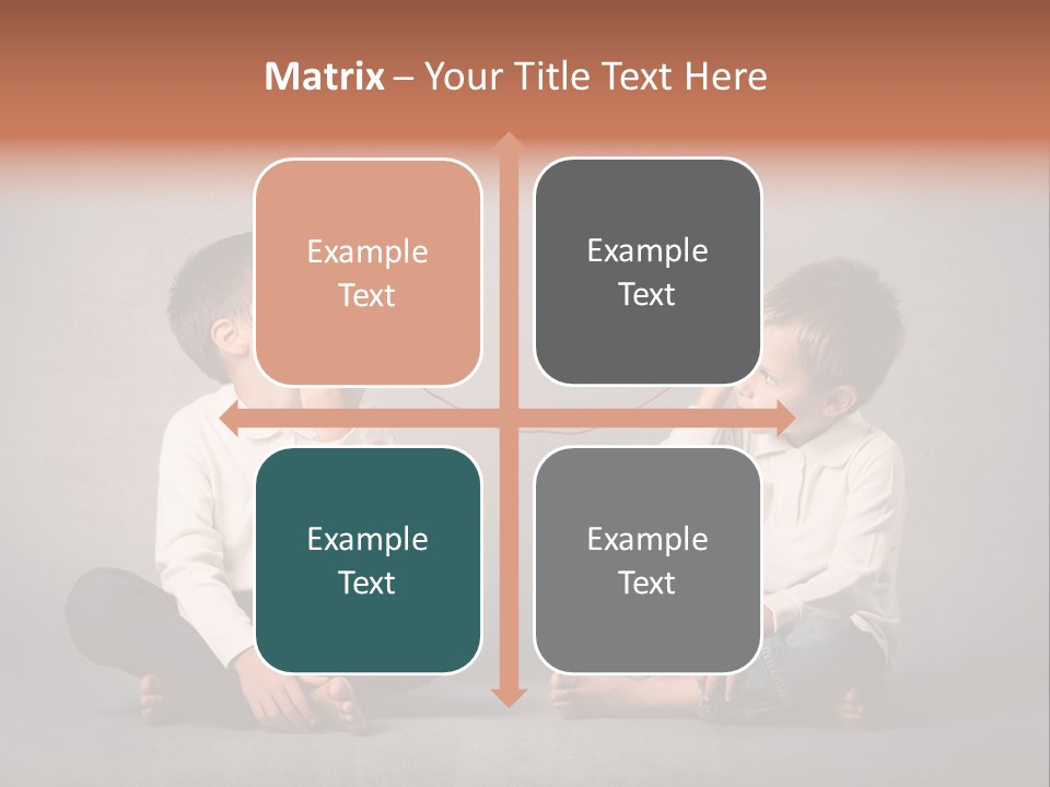 Metal Communication Playful PowerPoint Template