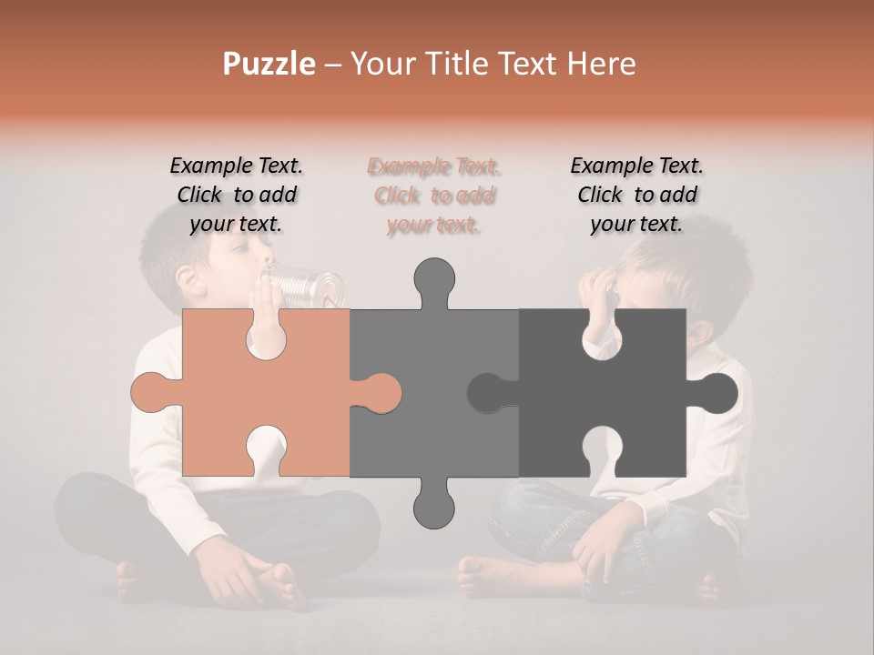 Metal Communication Playful PowerPoint Template