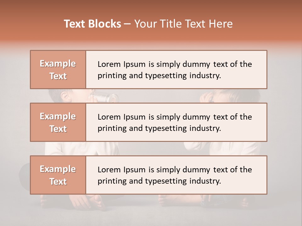 Metal Communication Playful PowerPoint Template