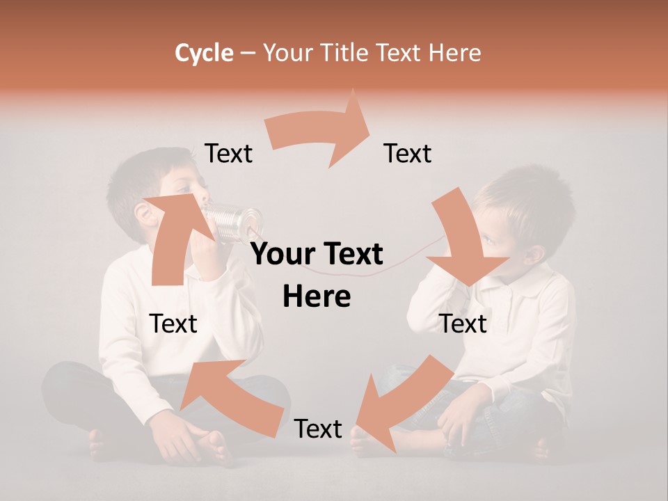 Metal Communication Playful PowerPoint Template