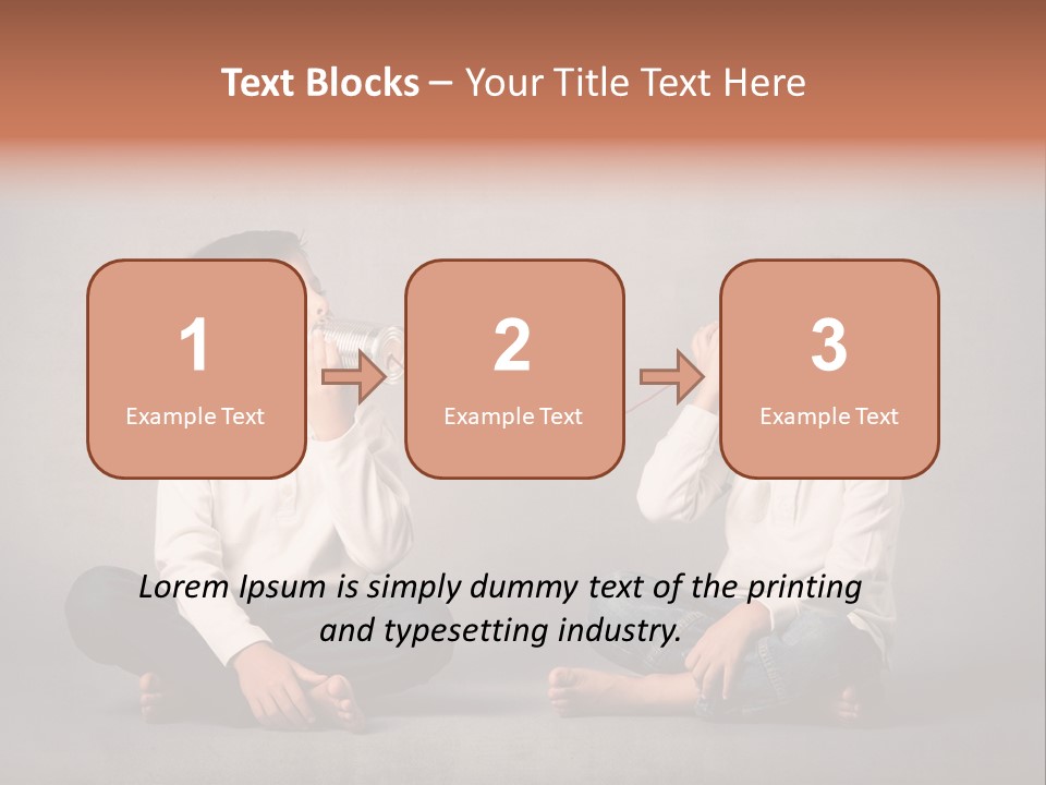 Metal Communication Playful PowerPoint Template