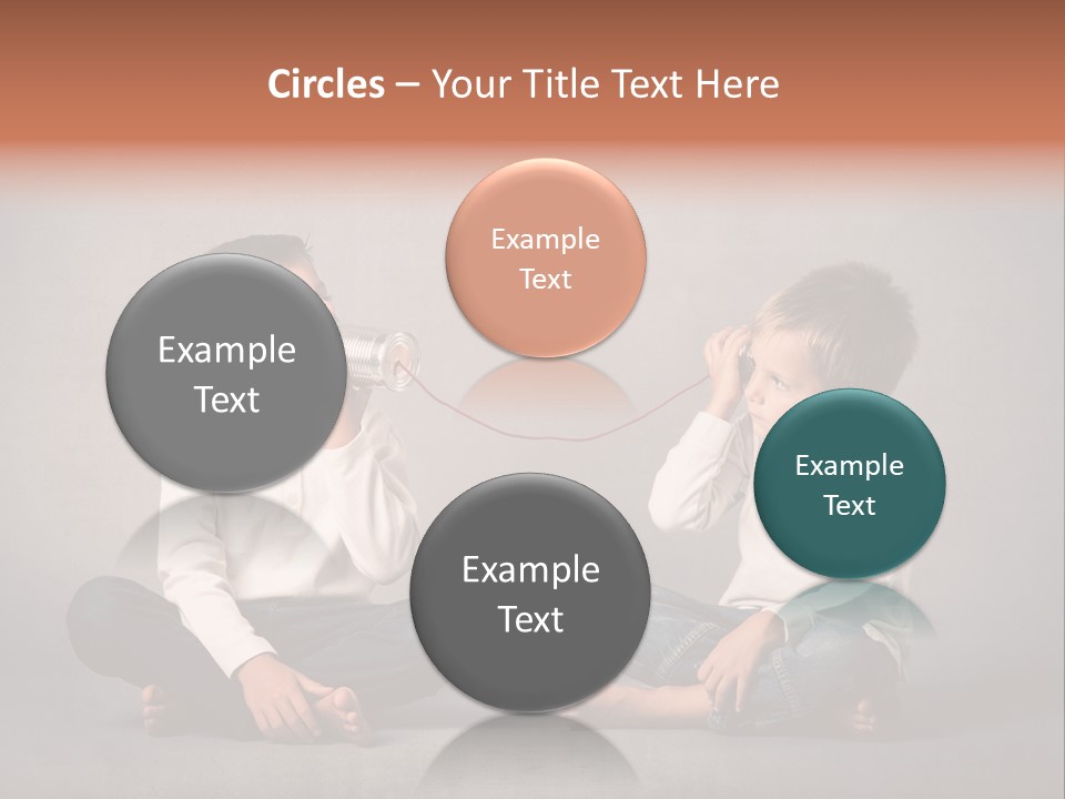Metal Communication Playful PowerPoint Template