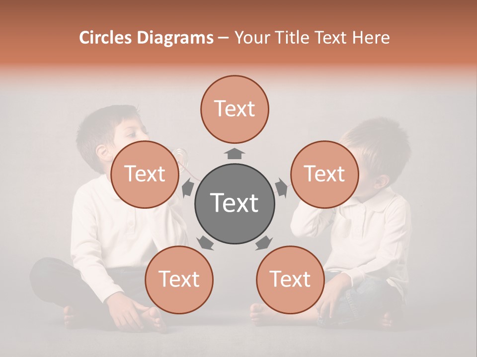 Metal Communication Playful PowerPoint Template