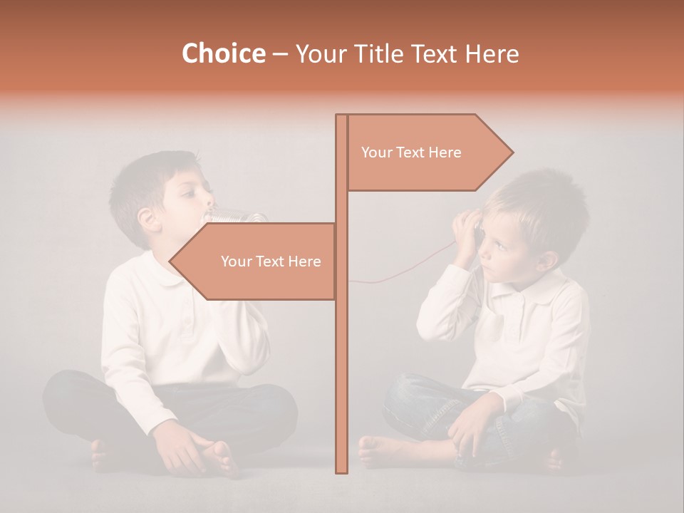 Metal Communication Playful PowerPoint Template