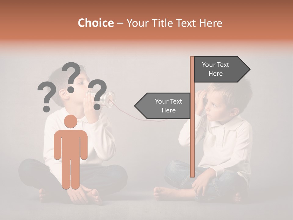 Metal Communication Playful PowerPoint Template