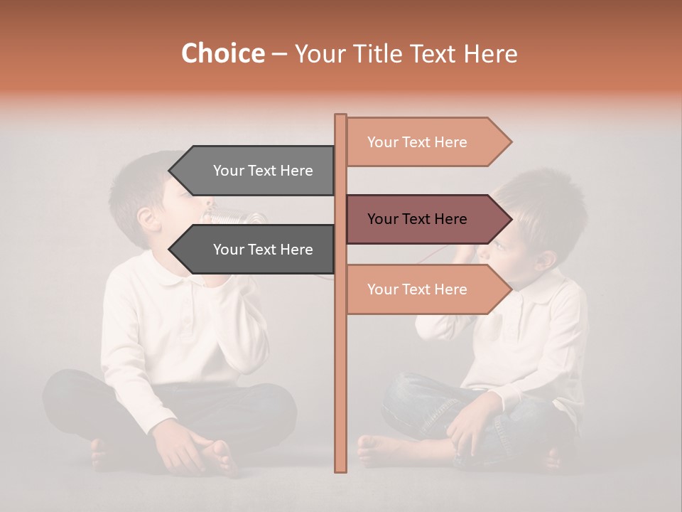 Metal Communication Playful PowerPoint Template