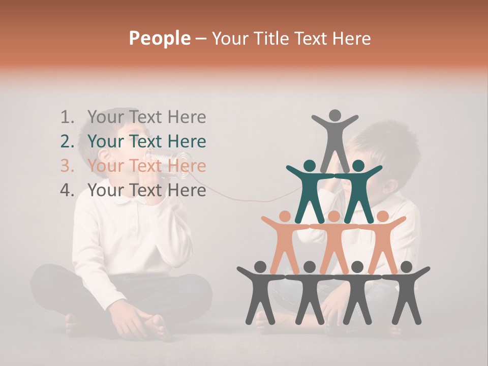 Metal Communication Playful PowerPoint Template