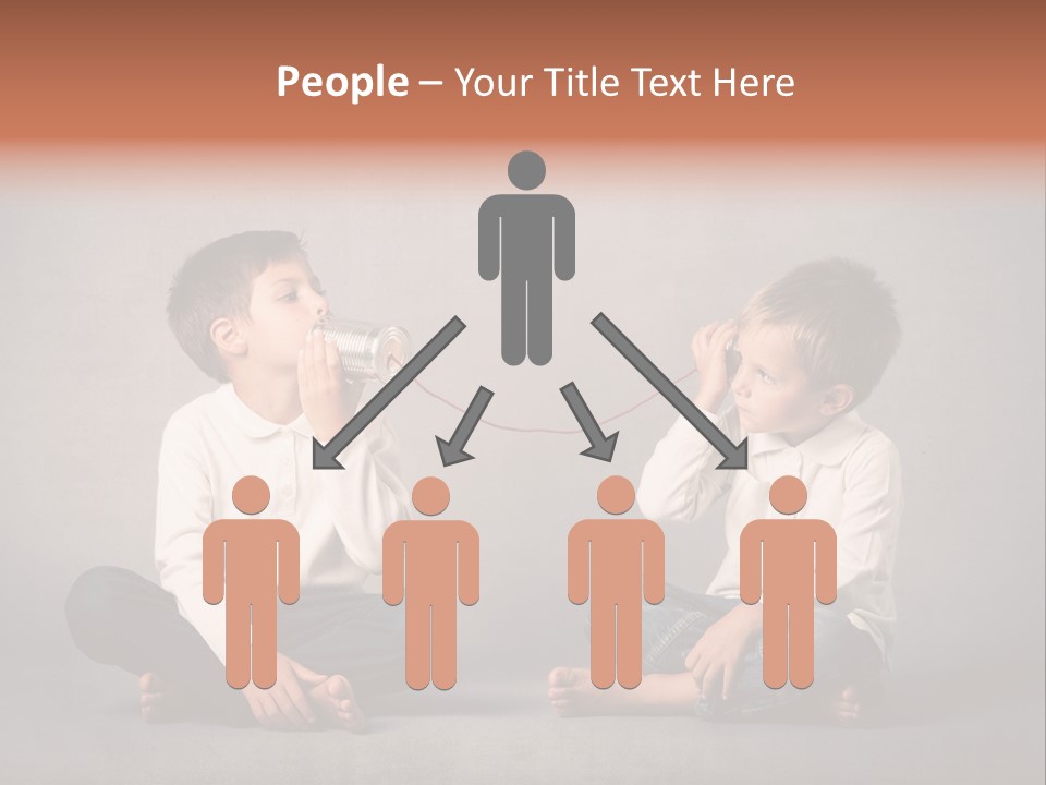 Metal Communication Playful PowerPoint Template