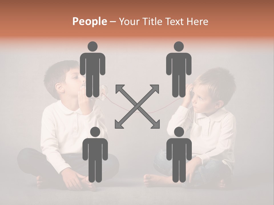 Metal Communication Playful PowerPoint Template