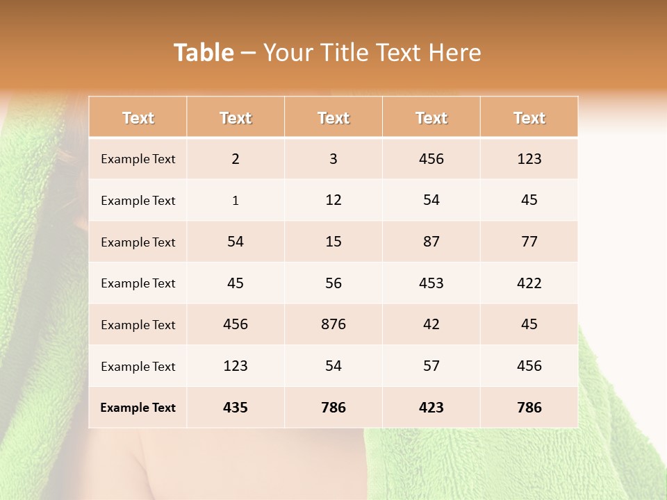 Happy Cheerful Sweet PowerPoint Template