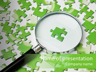 Module Loupe Strategy PowerPoint Template