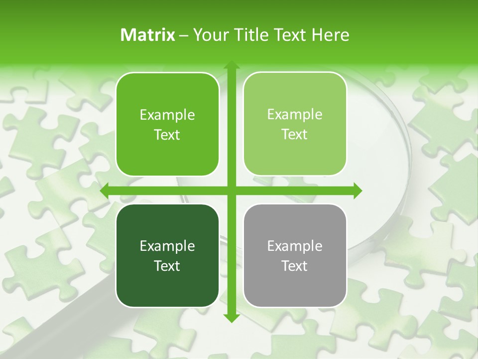 Module Loupe Strategy PowerPoint Template
