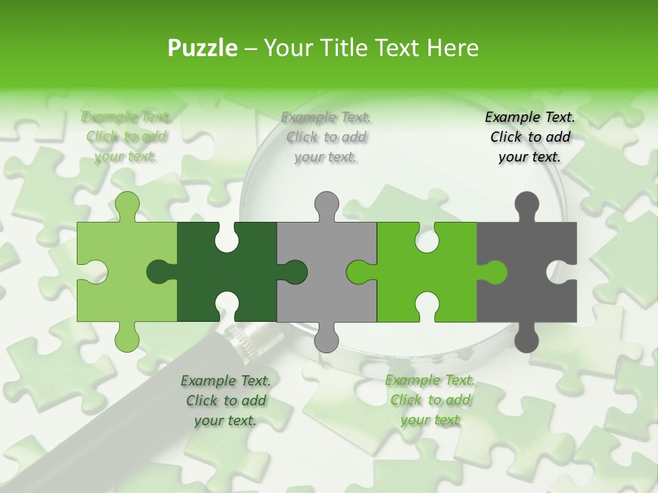 Module Loupe Strategy PowerPoint Template