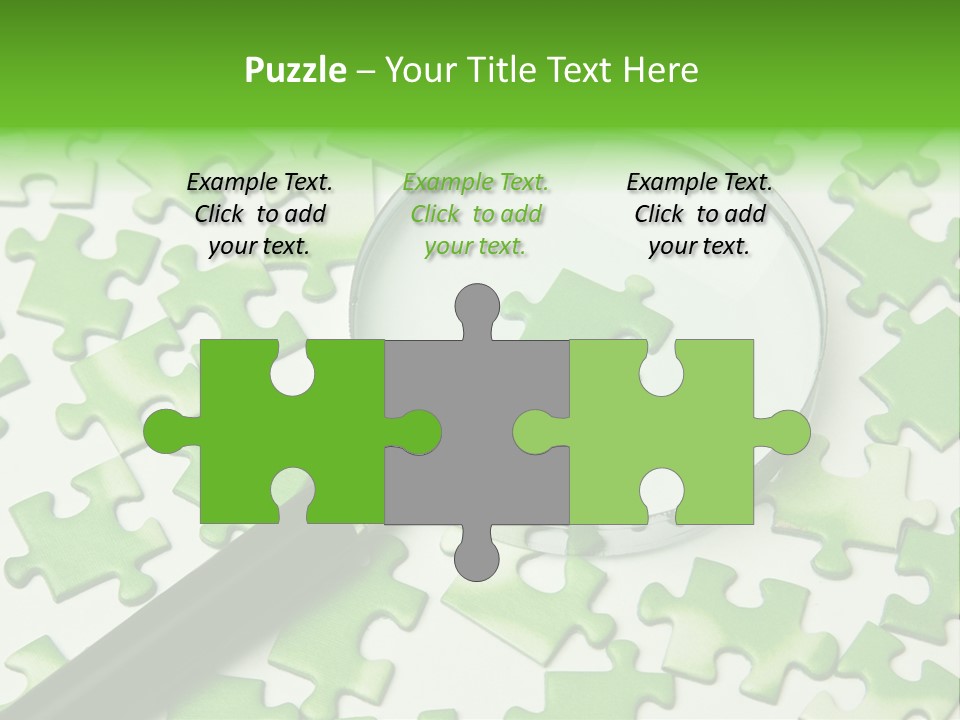 Module Loupe Strategy PowerPoint Template