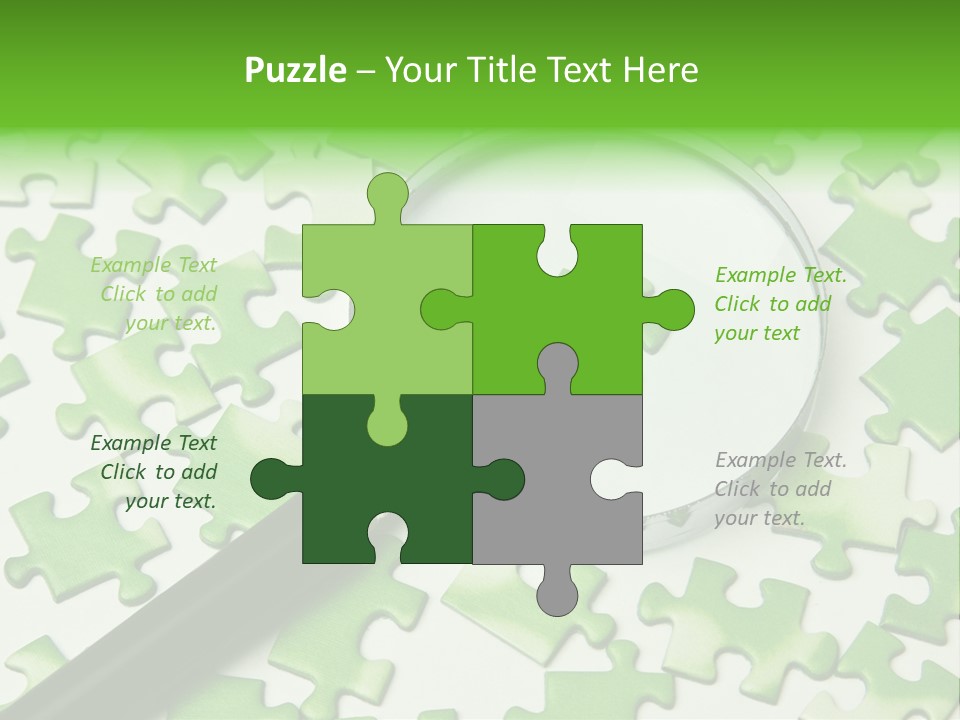 Module Loupe Strategy PowerPoint Template