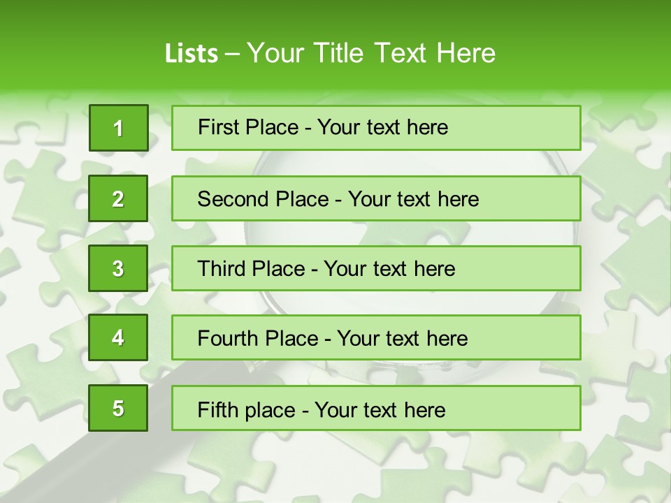 Module Loupe Strategy PowerPoint Template