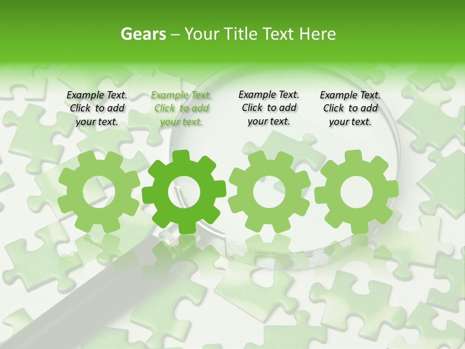 Module Loupe Strategy PowerPoint Template