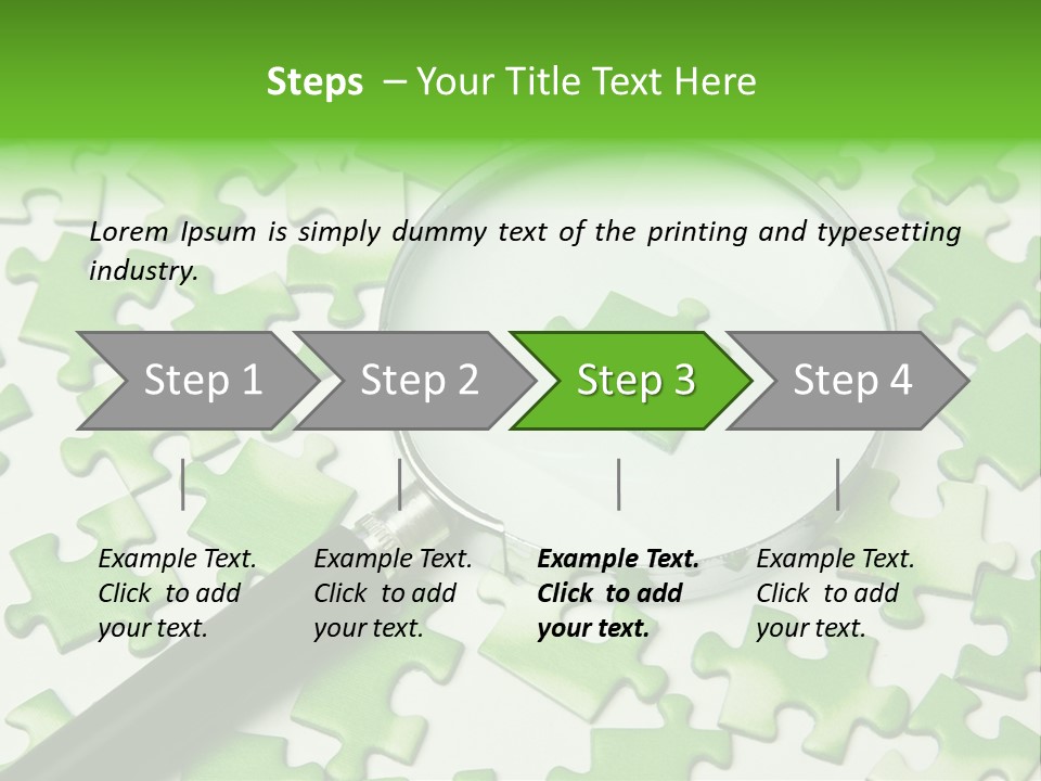 Module Loupe Strategy PowerPoint Template