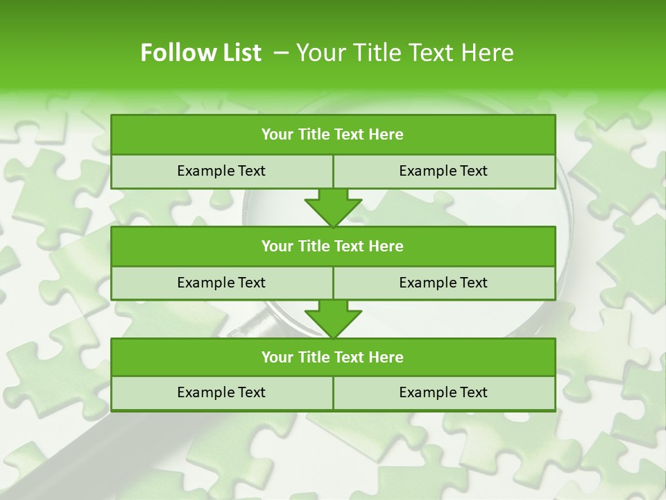 Module Loupe Strategy PowerPoint Template