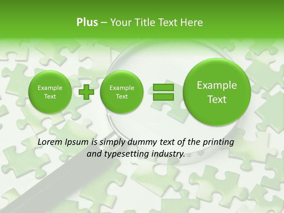 Module Loupe Strategy PowerPoint Template