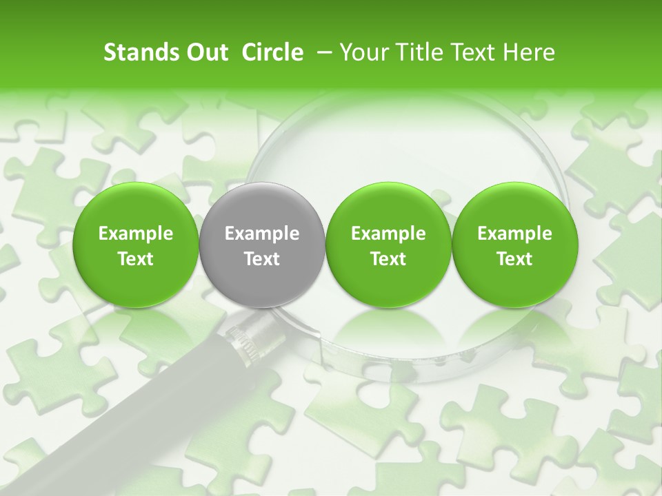 Module Loupe Strategy PowerPoint Template