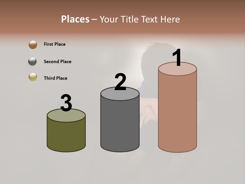 Conflict Sadness Stress PowerPoint Template