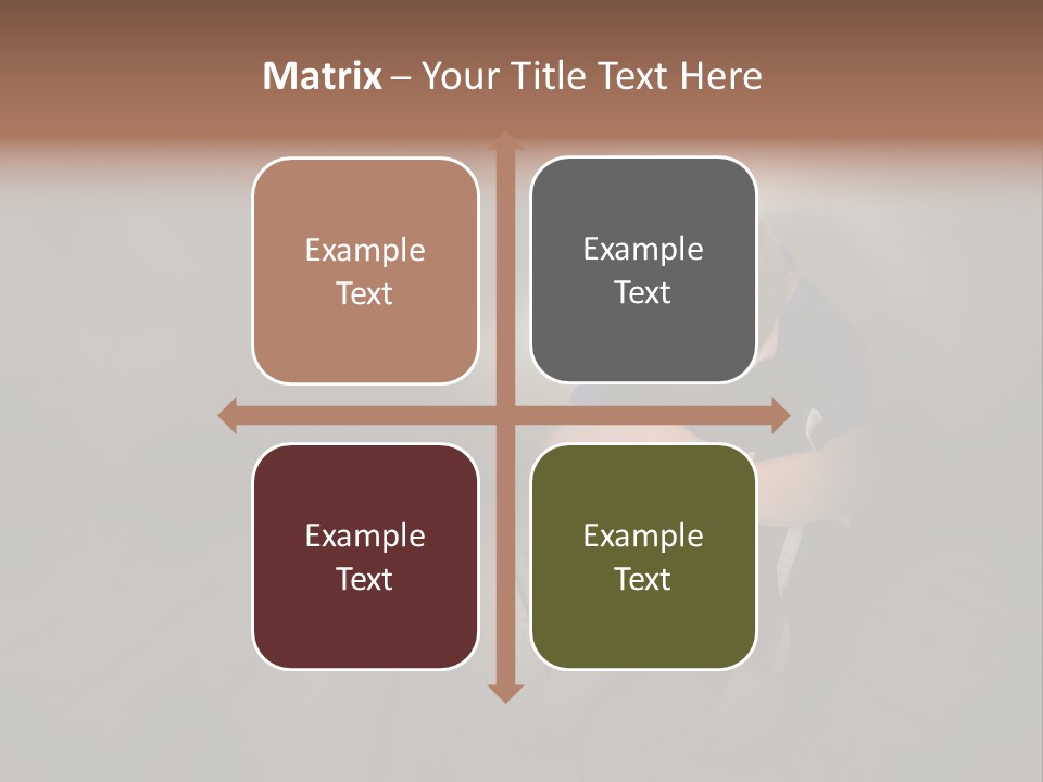 Conflict Sadness Stress PowerPoint Template