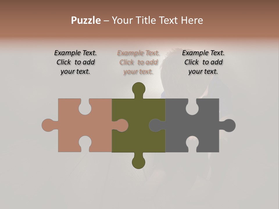 Conflict Sadness Stress PowerPoint Template