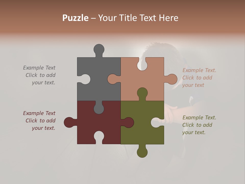 Conflict Sadness Stress PowerPoint Template