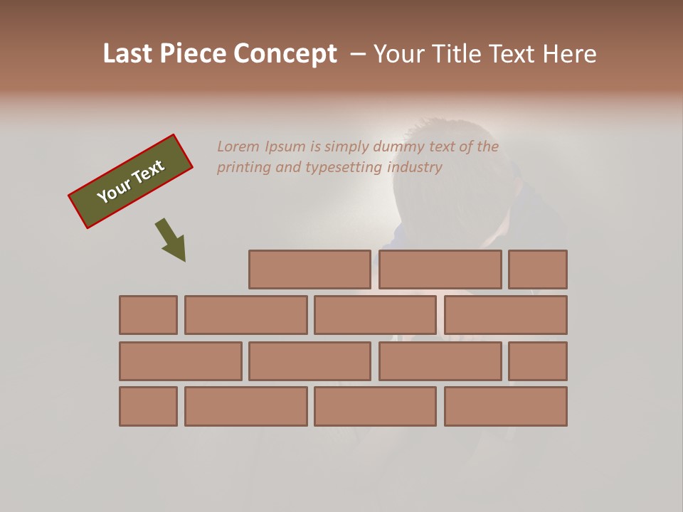 Conflict Sadness Stress PowerPoint Template