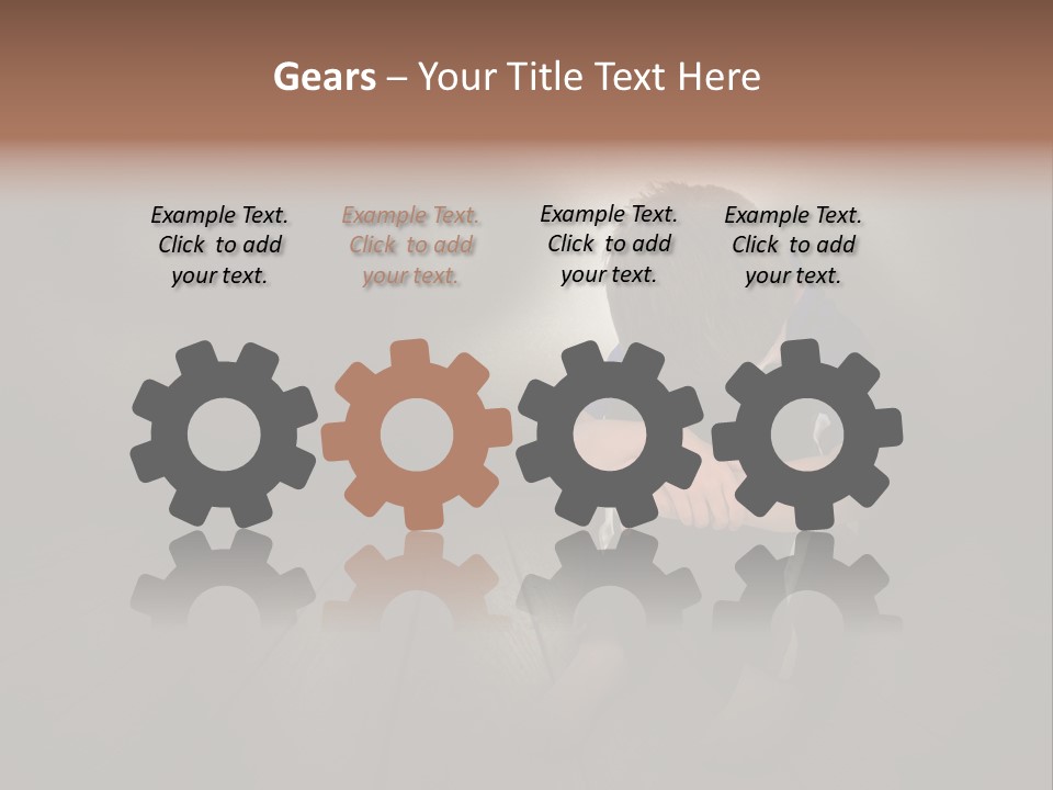 Conflict Sadness Stress PowerPoint Template