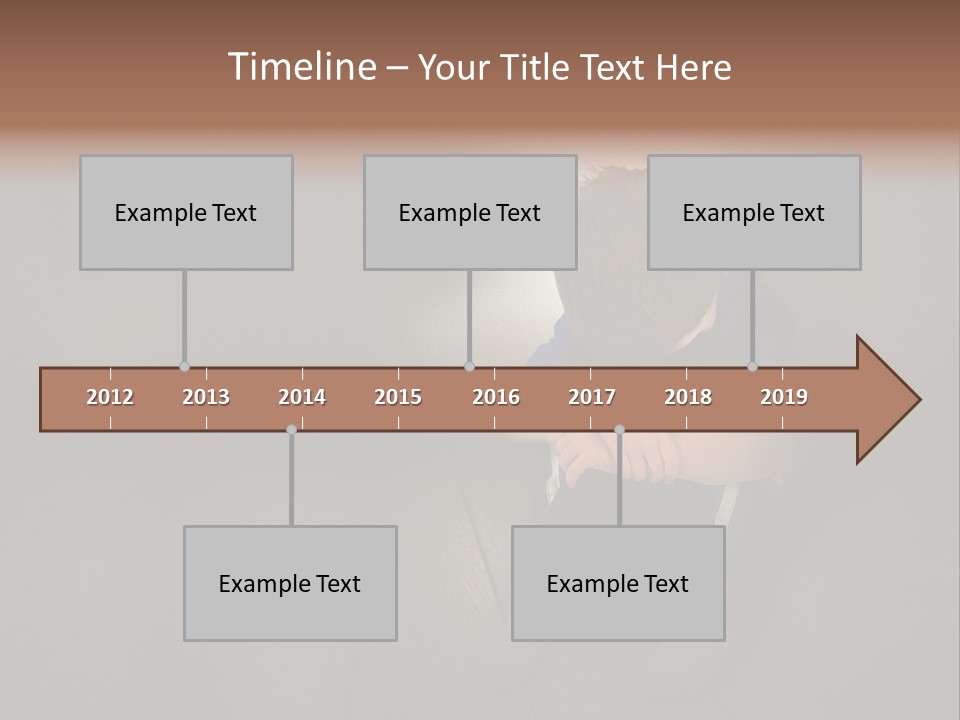 Conflict Sadness Stress PowerPoint Template