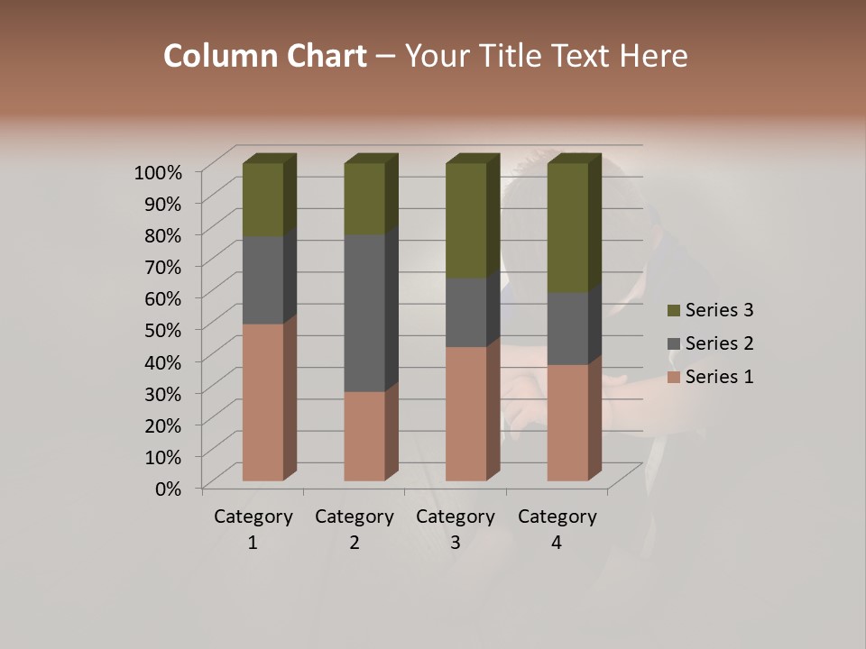 Conflict Sadness Stress PowerPoint Template