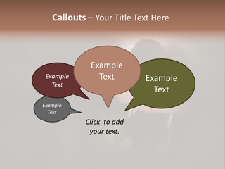 Conflict Sadness Stress PowerPoint Template