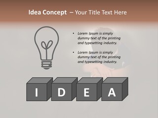 Conflict Sadness Stress PowerPoint Template